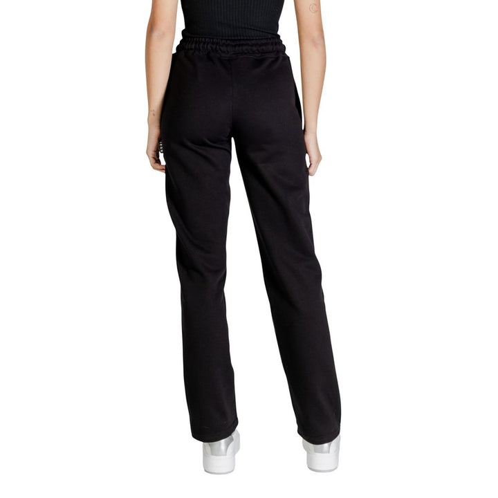 Icon Black Cotton Joggers (Workout Pants)
