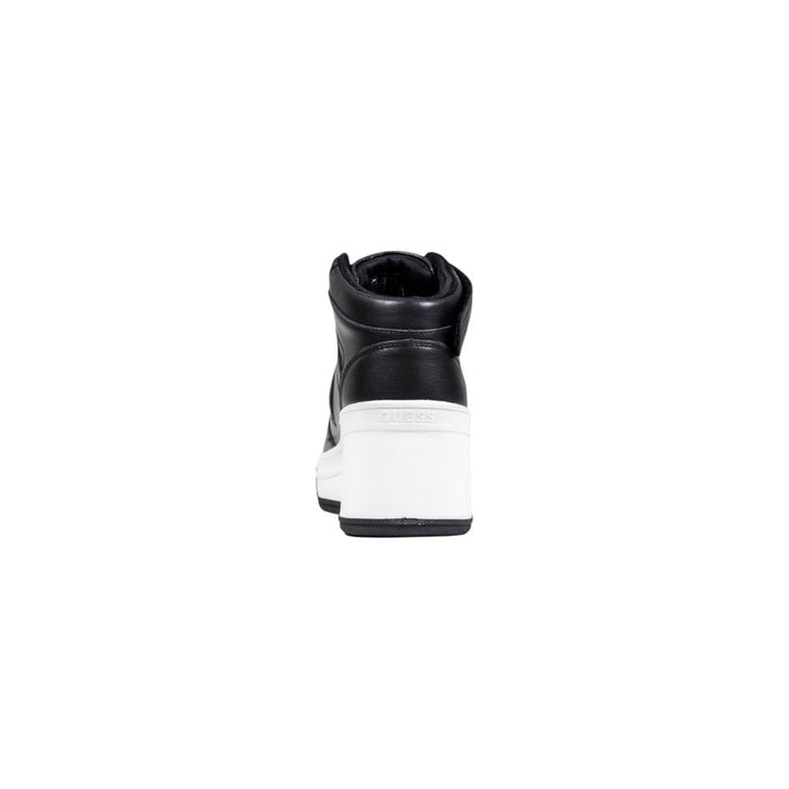 Guess Black Polyethylene Platform Sneakers