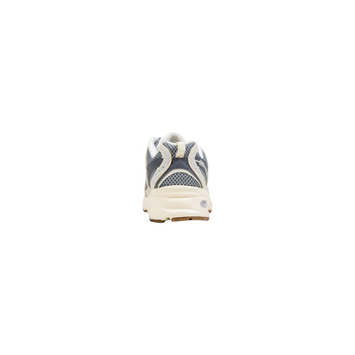 New Balance Gray Suede Leather Athletic Sneakers