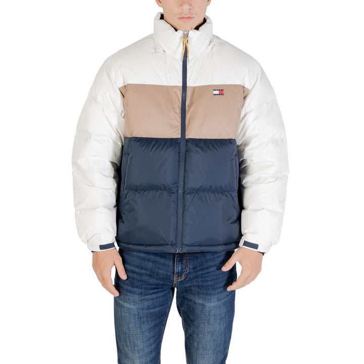 Tommy Hilfiger Jeans Cream Recycled Polyester Bomber