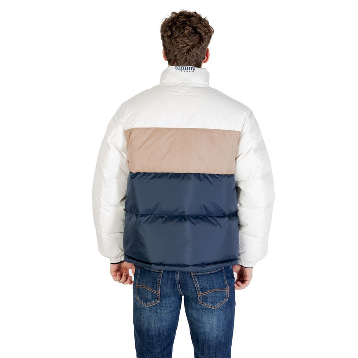 Tommy Hilfiger Jeans Cream Recycled Polyester Bomber