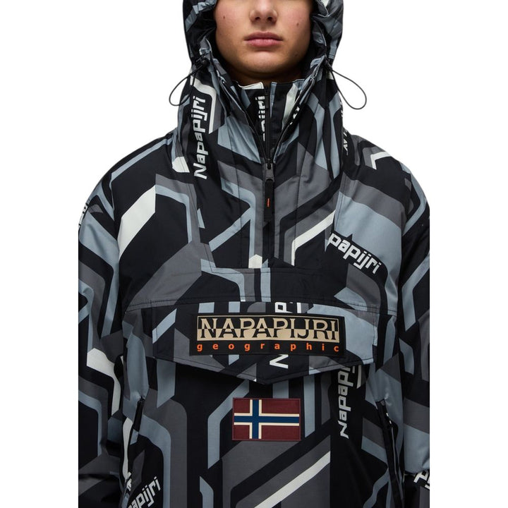 Napapijri Bicolor Recycled Polyester Shell Jacket