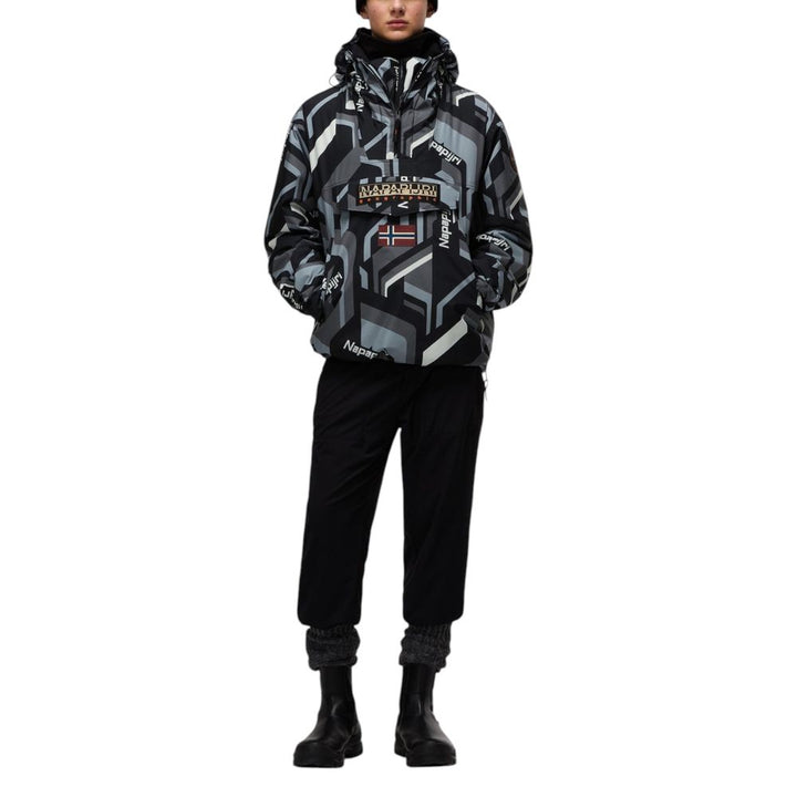 Napapijri Bicolor Recycled Polyester Shell Jacket