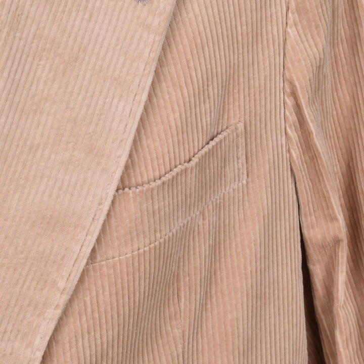 Brunello Cucinelli Beige Cotton Blazer