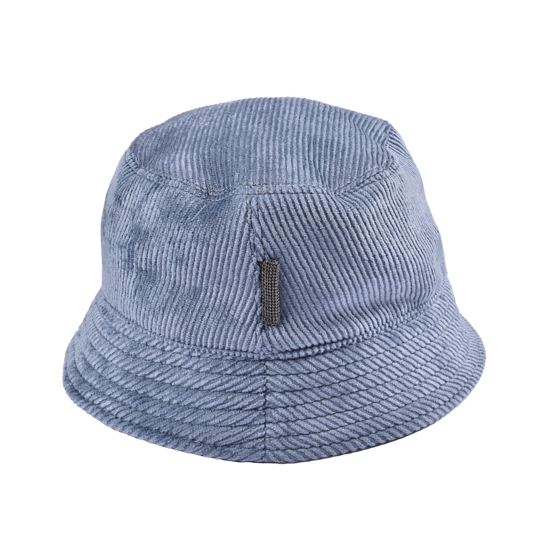 Brunello Cucinelli Blue Viscose Bucket Hat