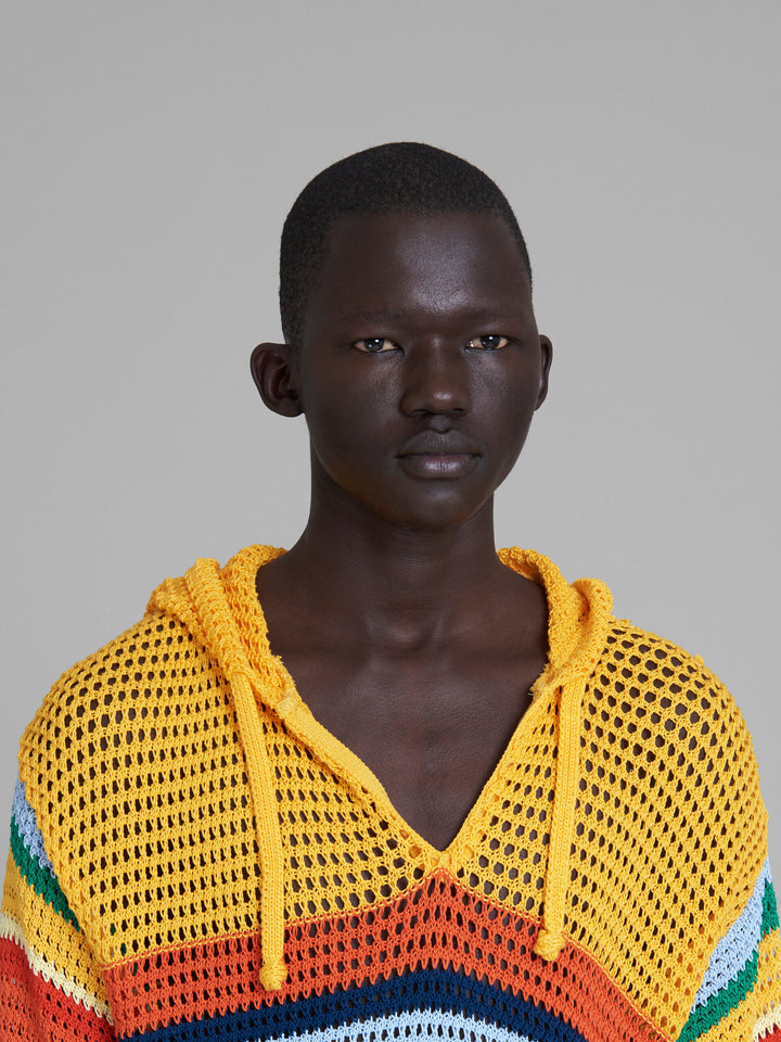 Marni Multicolor Fibres Hoodie