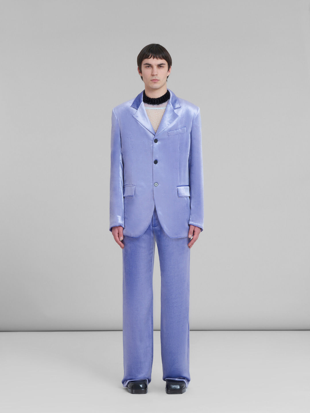 Marni Purple Fibres Blazer