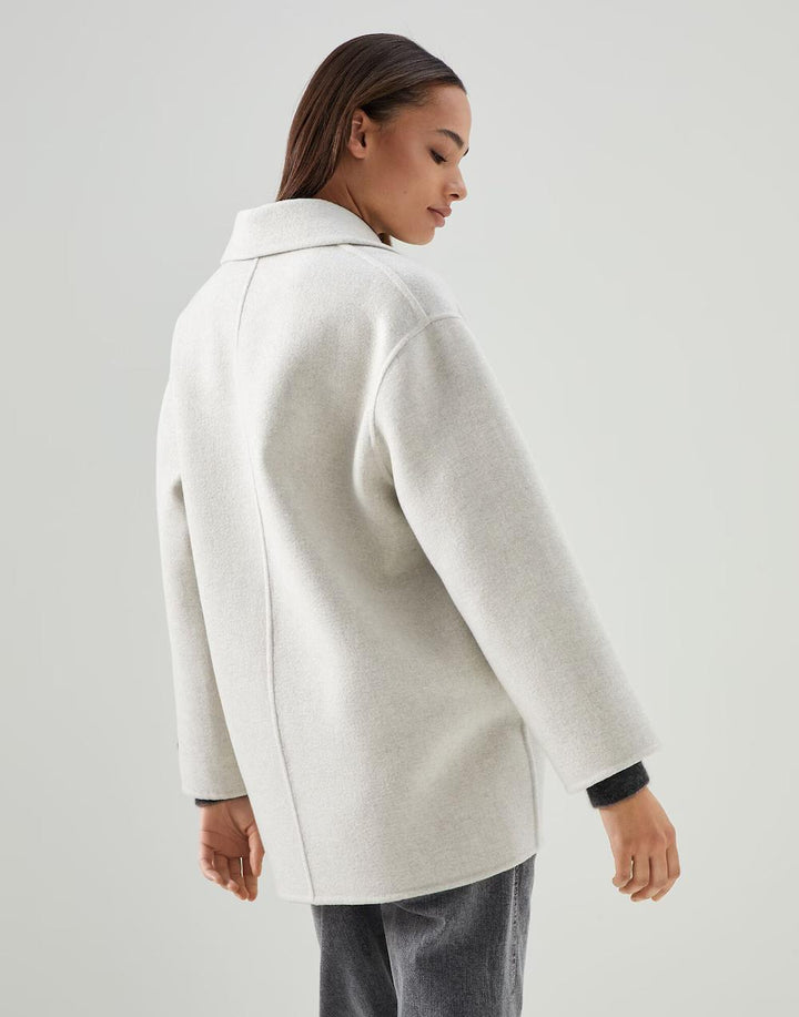 Brunello Cucinelli Multicolor Cashmere Coat