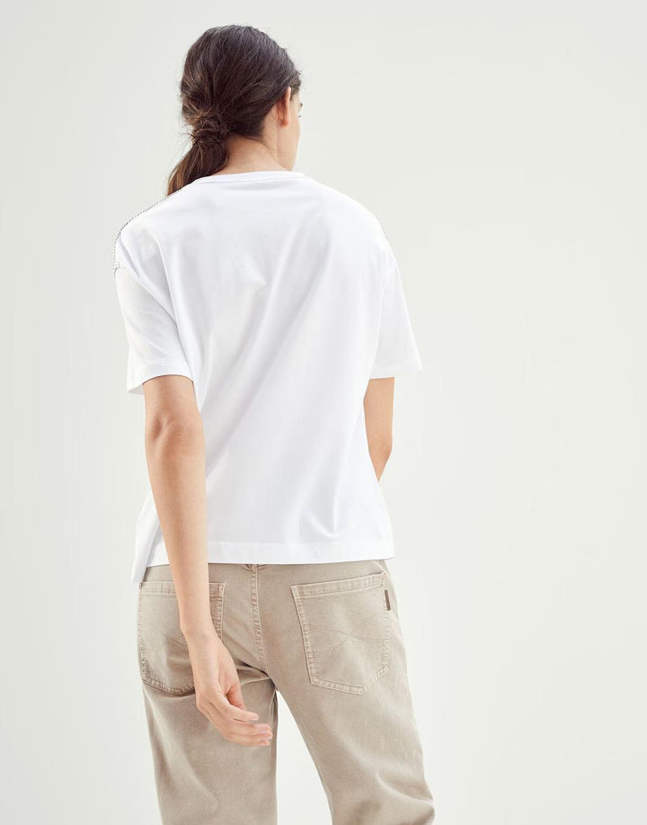 Brunello Cucinelli White Cotton Sportswear