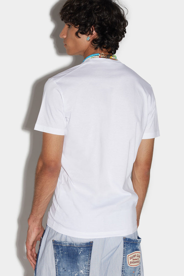 Dsquared² White Fibres T-Shirt