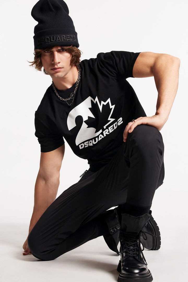 Dsquared² Black Fibres Sportswear
