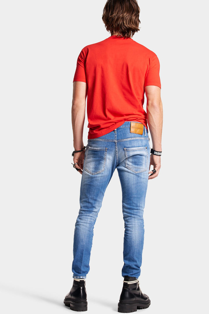 Dsquared² Navy Blue Fibres Sportswear