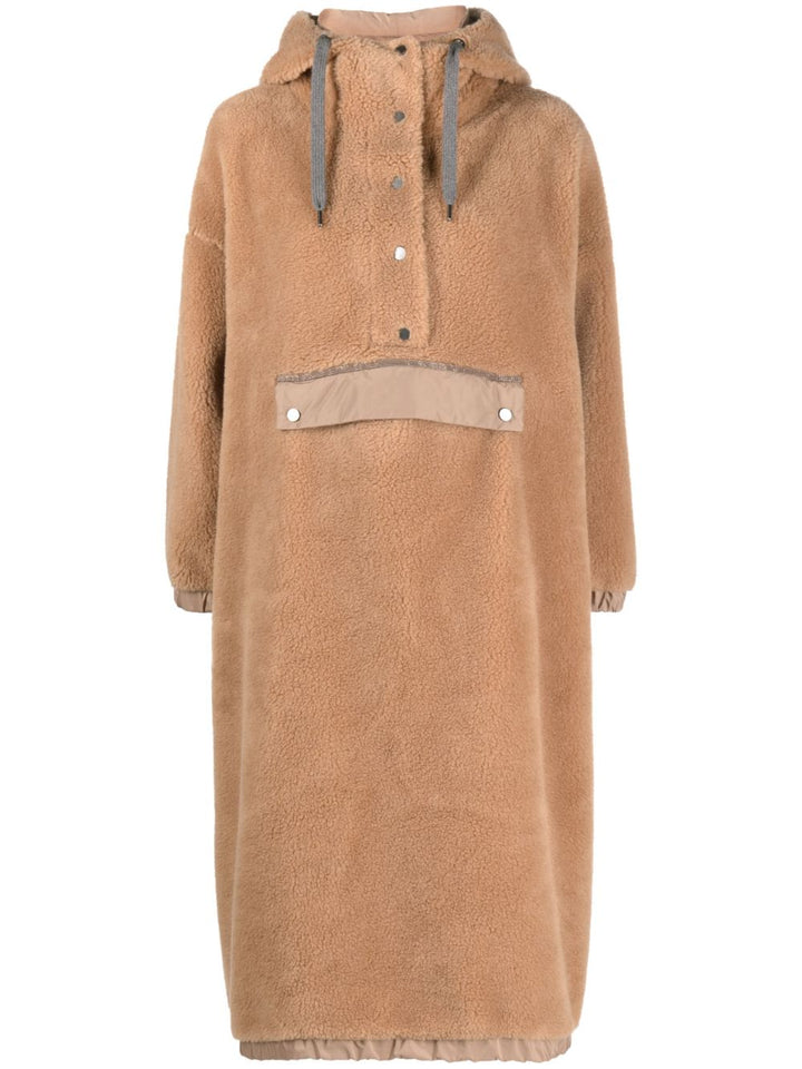 Brunello Cucinelli Beige Wool Cloacks