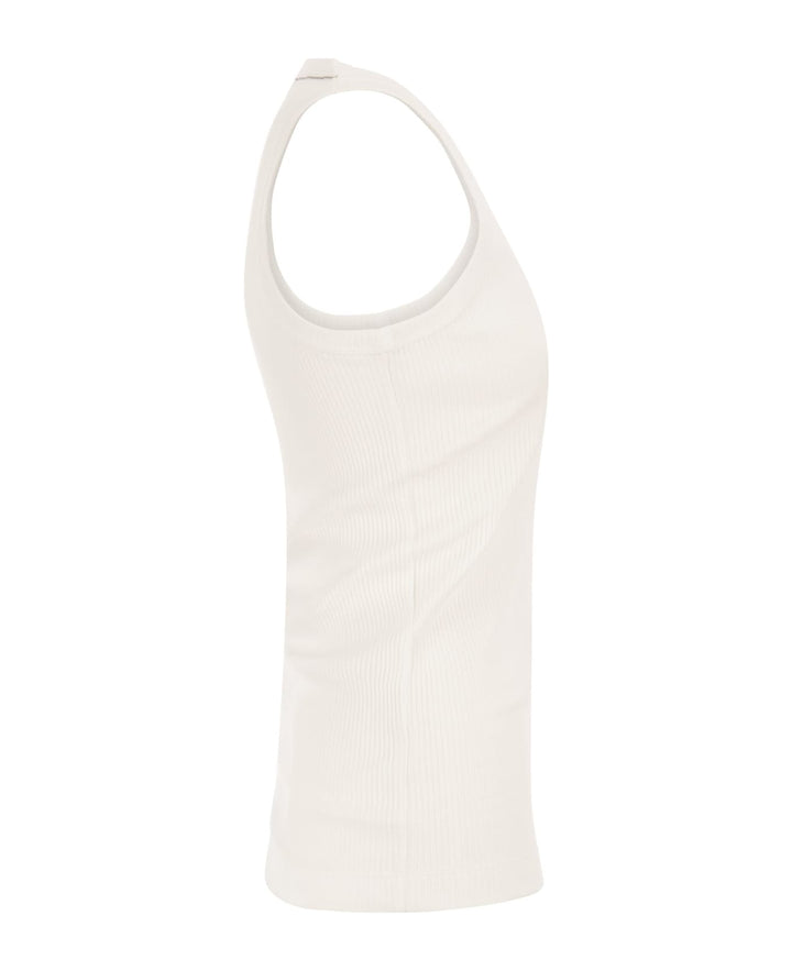 Brunello Cucinelli White Cotton T-Shirt