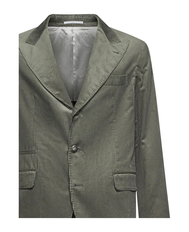 Brunello Cucinelli Army Cotton Coat