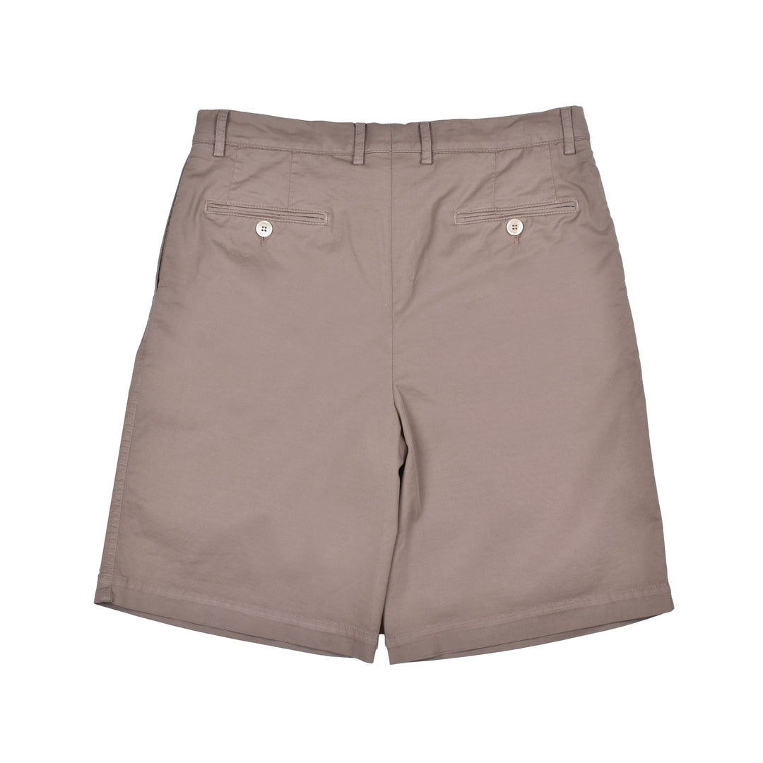 Brunello Cucinelli Brown Cotton Bermuda Shorts