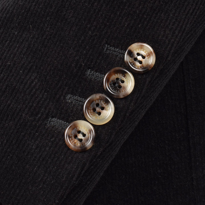 Brunello Cucinelli Black Cotton Blazer