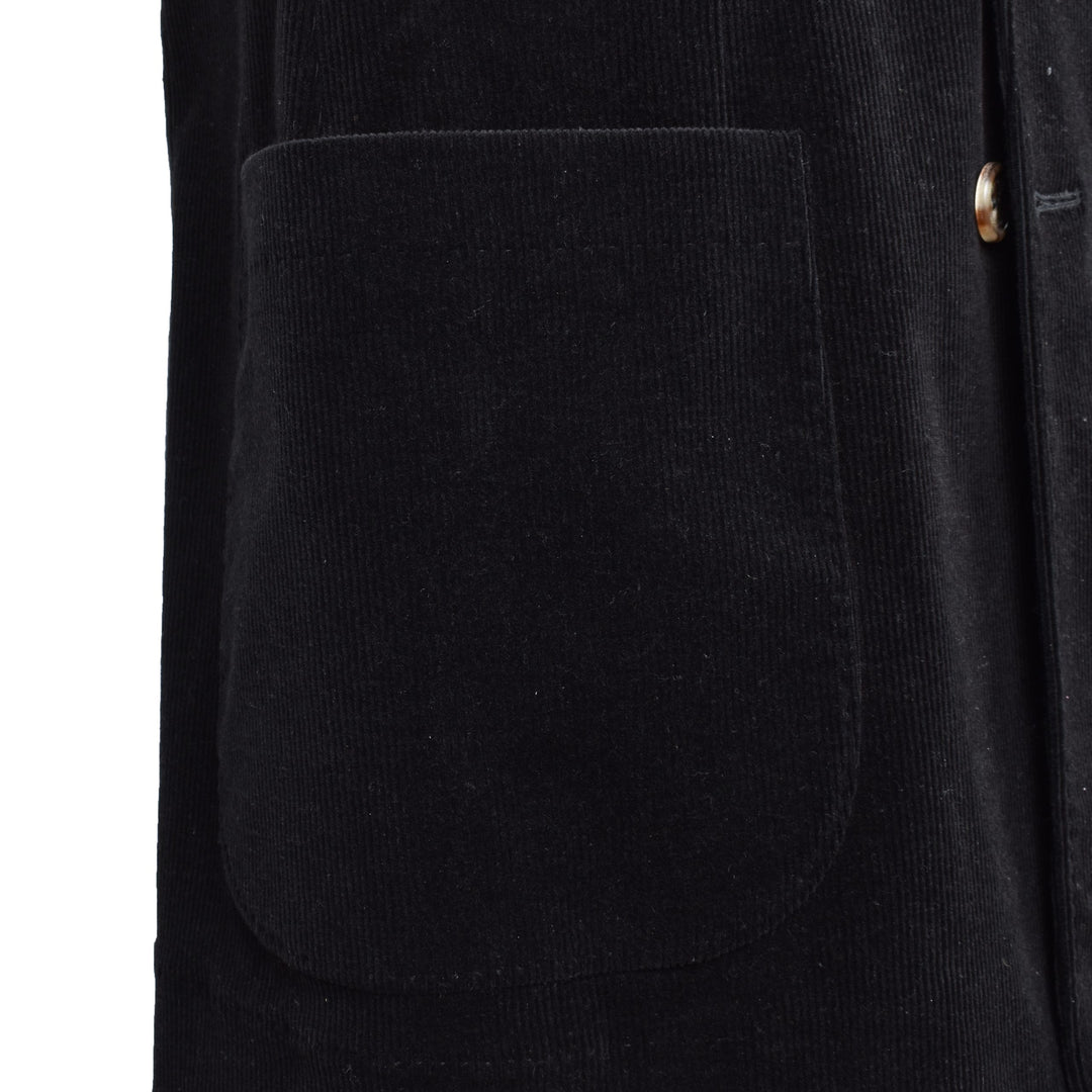 Brunello Cucinelli Black Cotton Blazer