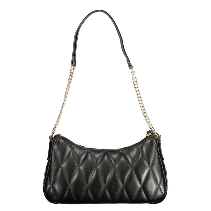 Twinset Black Polyurethane Women Shoulder Bag