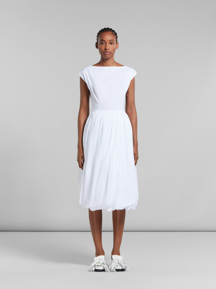 Marni White Fibres Casual Dress