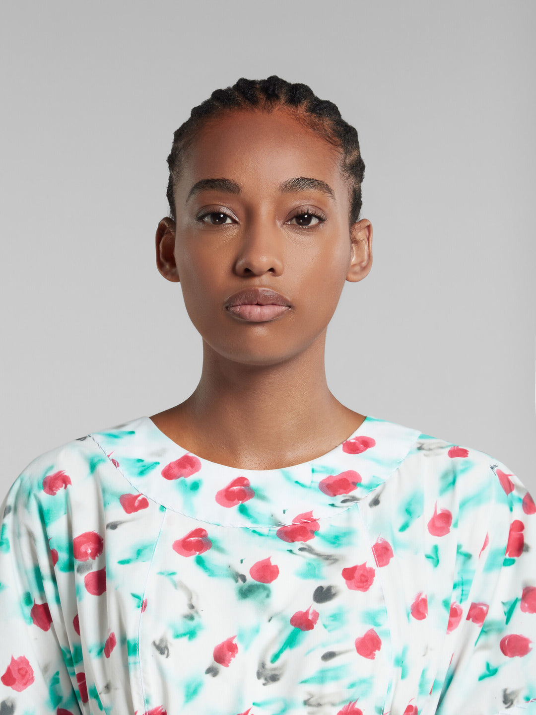 Marni White Fibres Casual Dress