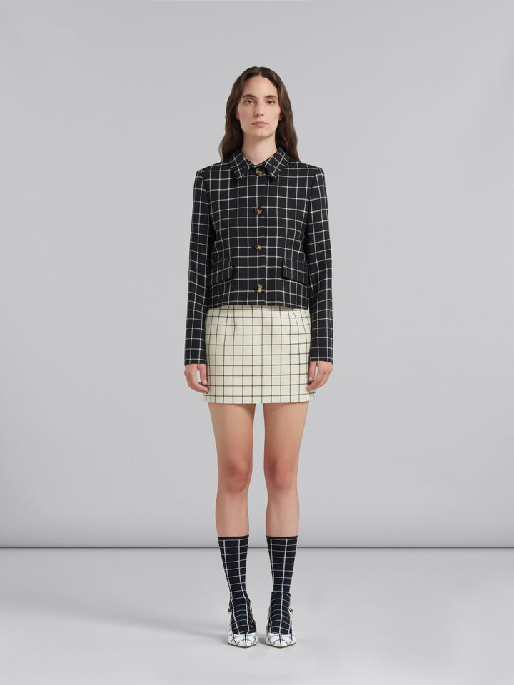 Marni Black Fibres Coat