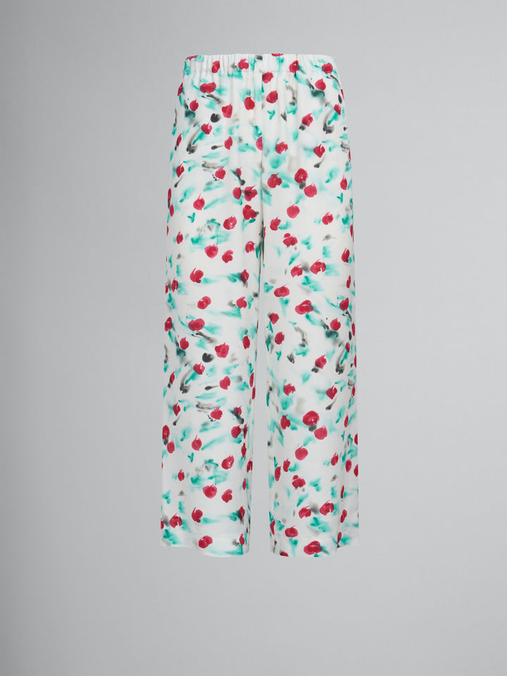 Marni White Fibres Casual Pants