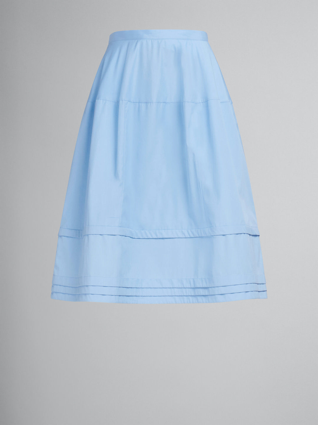 Marni Blue Fibres Midi Skirt