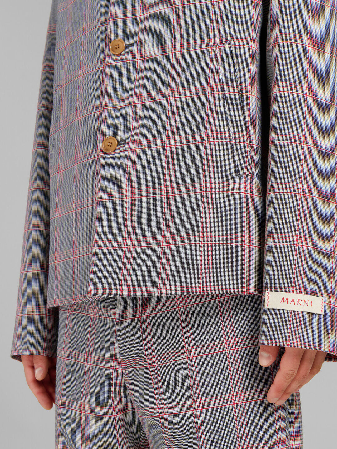 Marni Orange Fibres Coat