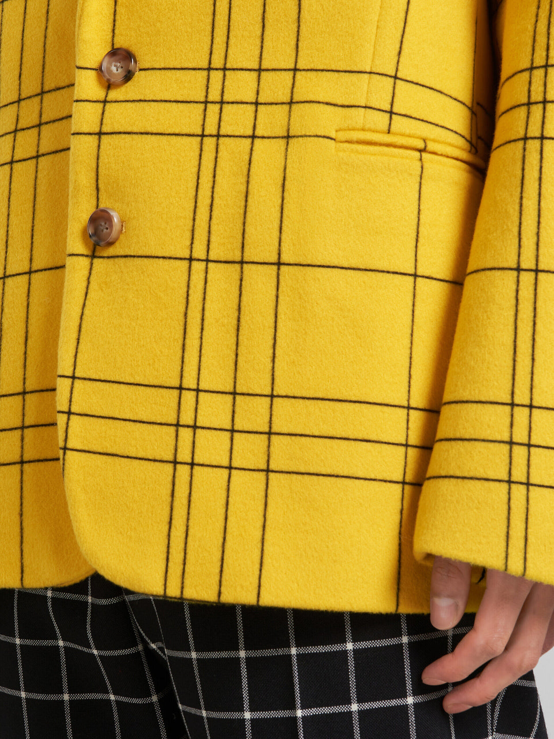 Marni Yellow Fibres Blazer