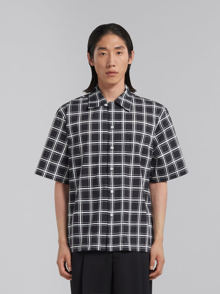 Marni Black Fibres Pattern Shirt
