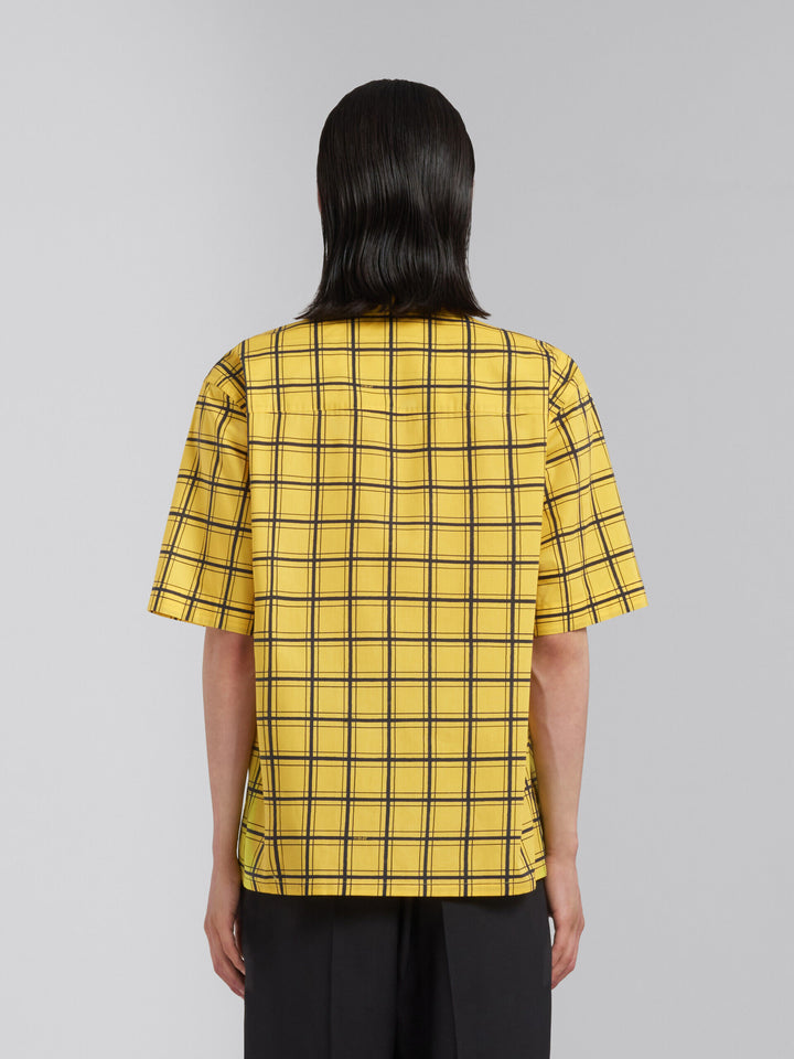 Marni Yellow Fibres Pattern Shirt