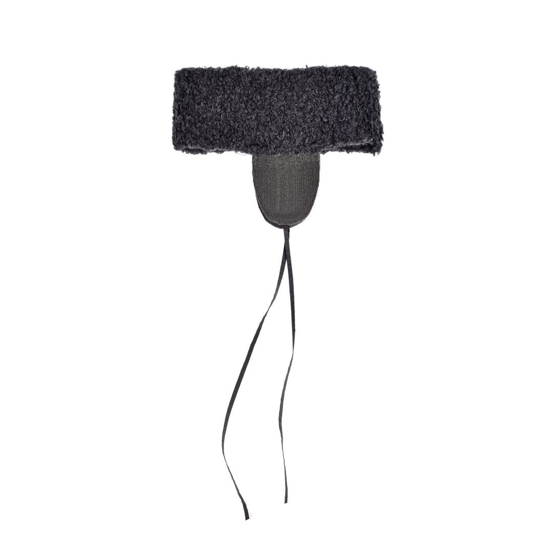 Brunello Cucinelli Black Cashmere Ear Muffs