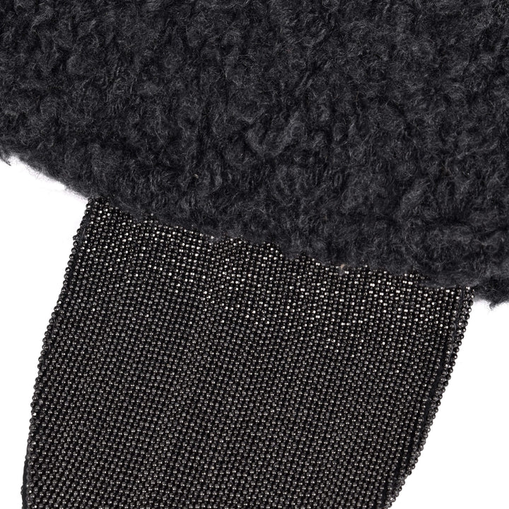 Brunello Cucinelli Black Cashmere Ear Muffs
