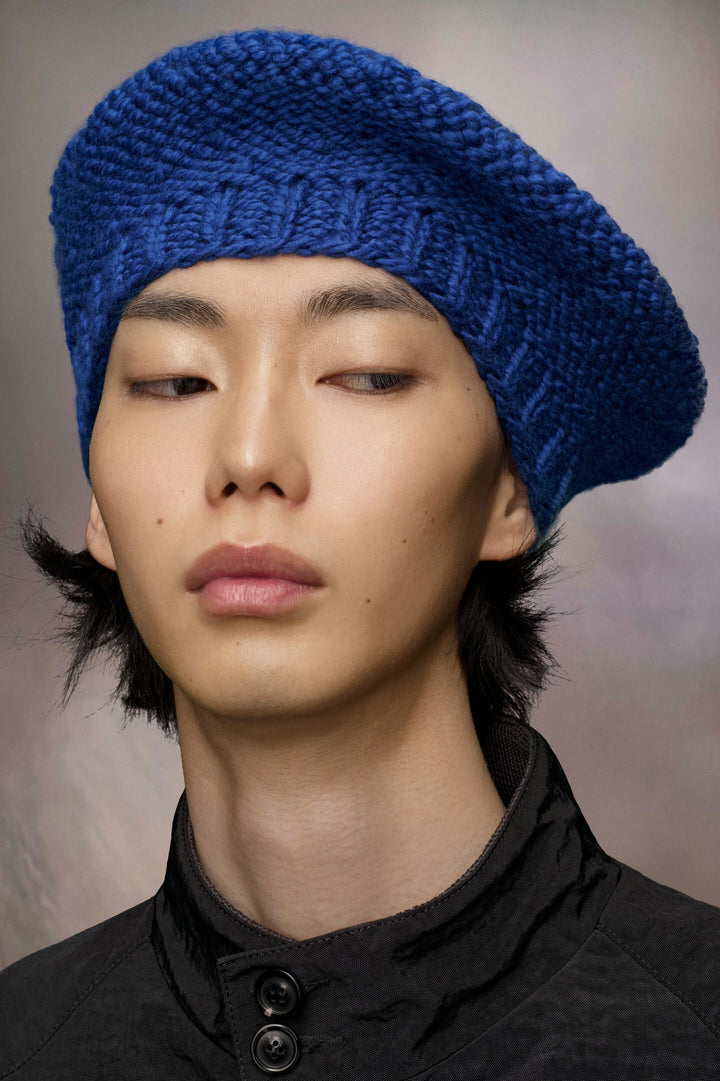 Maison Margiela Blue Fibres Hat