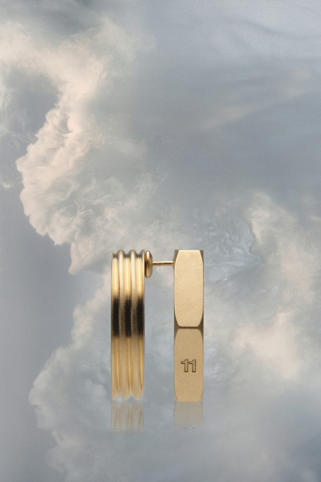 Maison Margiela Bronze Fibres Earrings