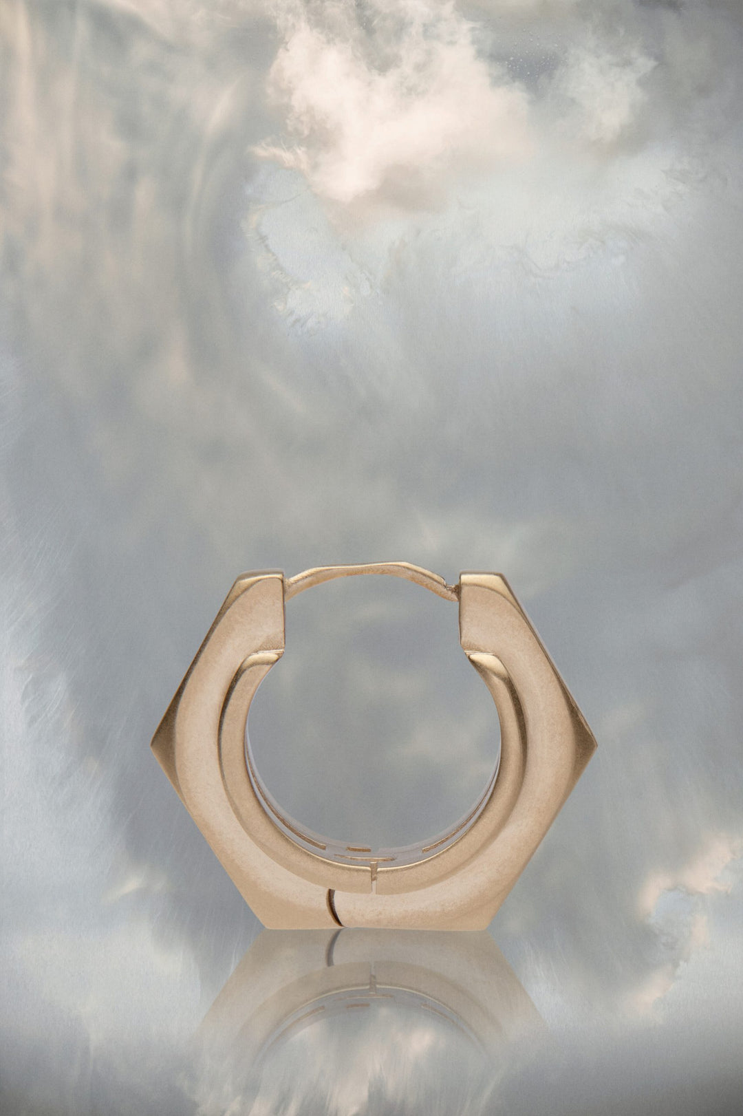 Maison Margiela Bronze Fibres Earrings