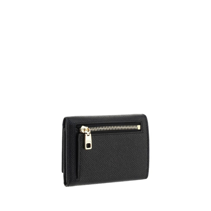 Dolce & Gabbana Black Calf Leather Bos Taurus Wallet