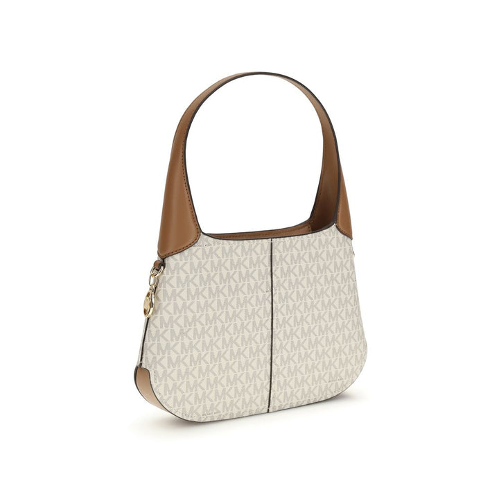 Michael Kors Beige Cotton Shoulder Bag