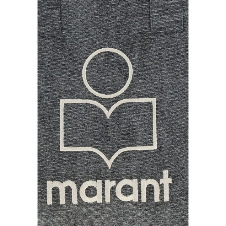 Isabel Marant Gray Cotton Shoulder Bag