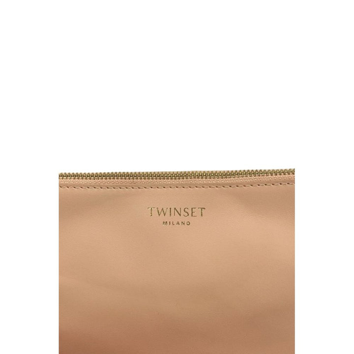 Twinset Pink Polyurethane Women Clutch