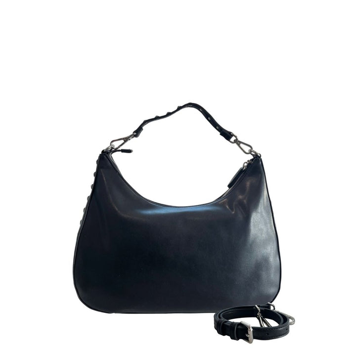 Twinset Black PU Women Shoulder Bag
