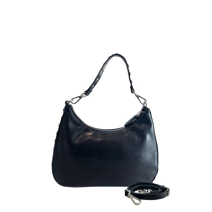 Twinset Black Polyurethane Women Shoulder Bag