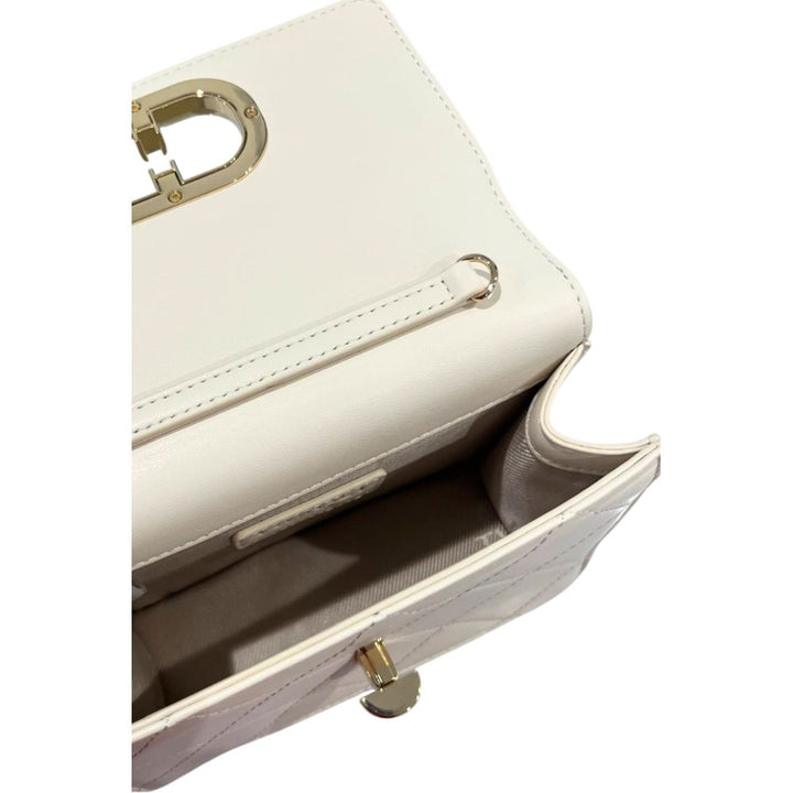 Twinset Beige PU Women Crossbody Bag