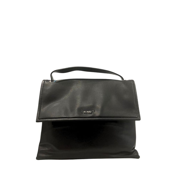 Twinset Black PU Women Handbag