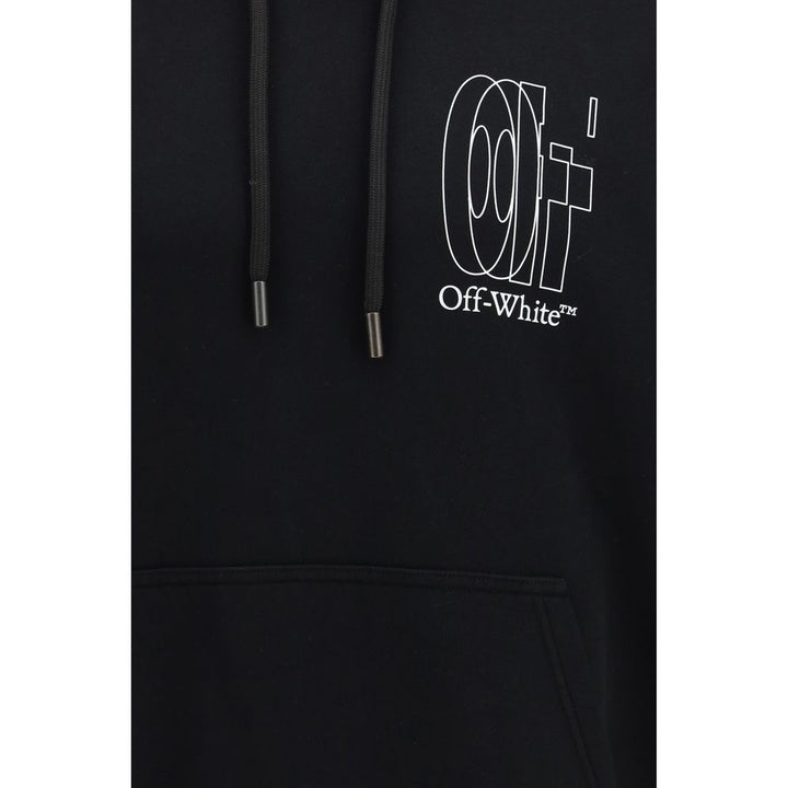 Off-White Black Cotton Sweatshirt