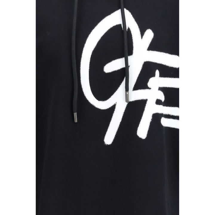 Off-White Black Cotton Sweatshirt