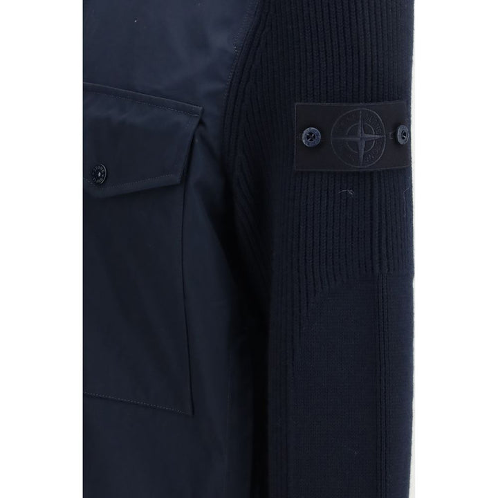 Stone Island Blue Cotton Clothing