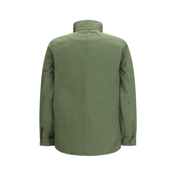 Barbour International Bicolor Cotton Coat