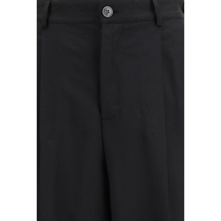 Marni Black Wool Casual Pants